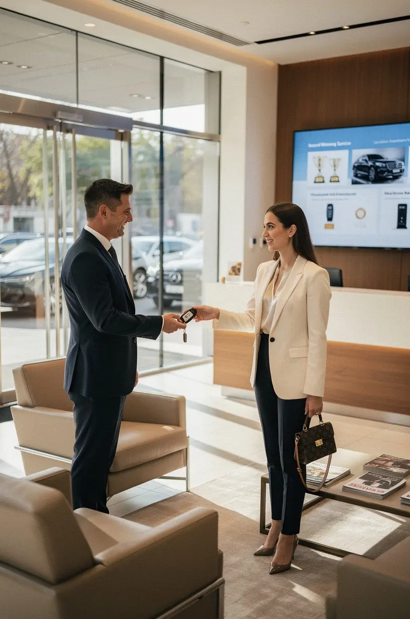 Detailný pohľad na vysoko kvalitné náradie používané pri servise prémiových automobilov.